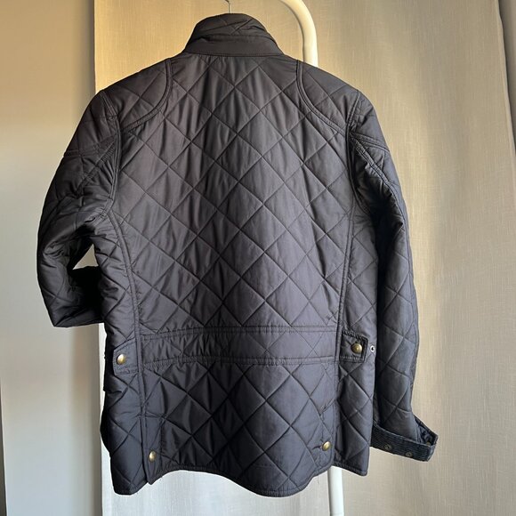 RL Corduroy Trim Quilted Jacket - Picture 9 of 11